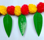 VDEAL toran pack of 3 , Artificial Marigold Flower Door Toran with Mango Leaves & Ganeshh Ji Design – Pack of 3