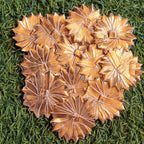 VDEAL gota phool, 50pcs of 50mm (5cm) round gota patti flower, gota patti phool