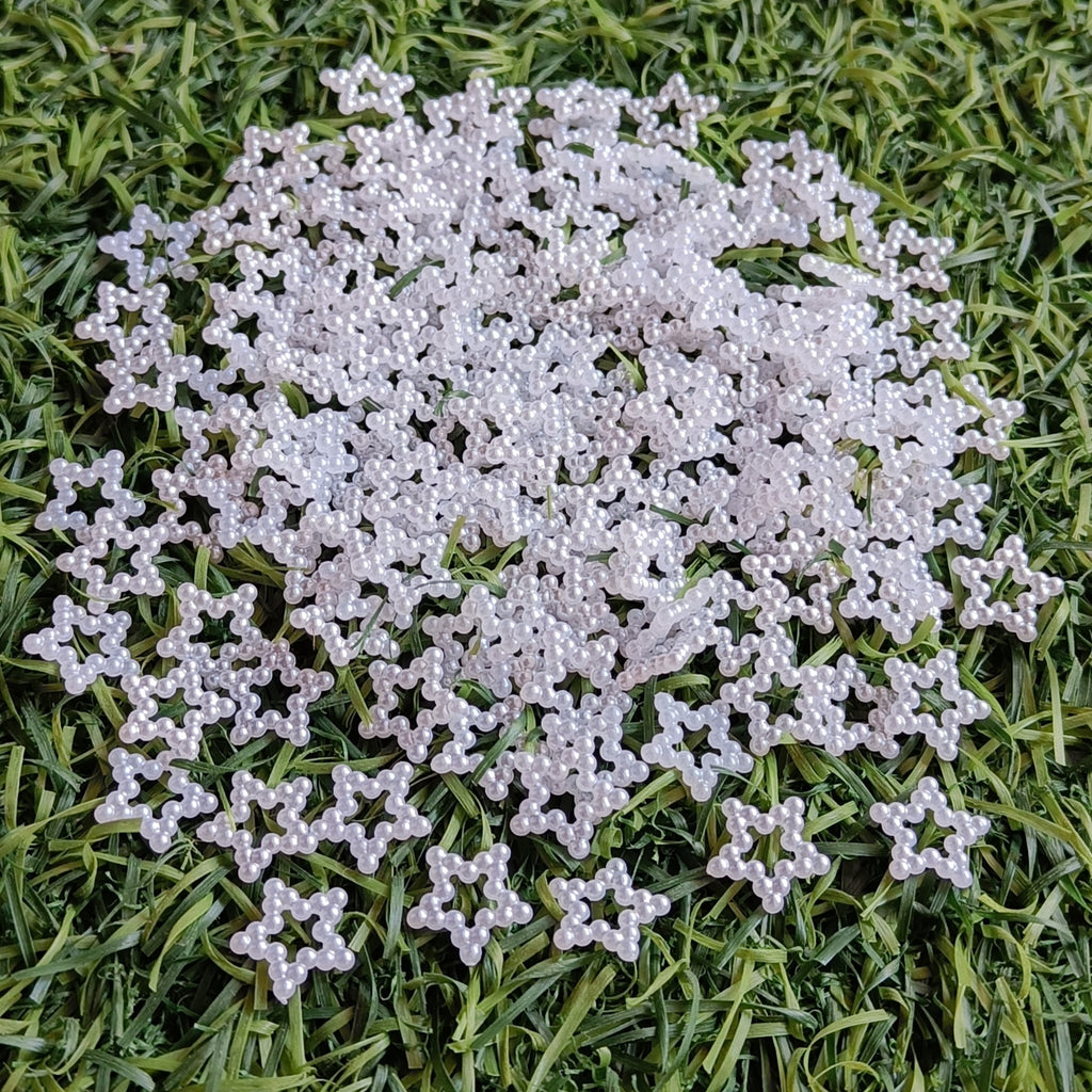 vdeal beads, 1000pcs of 12mm star pearl, star pearl beads