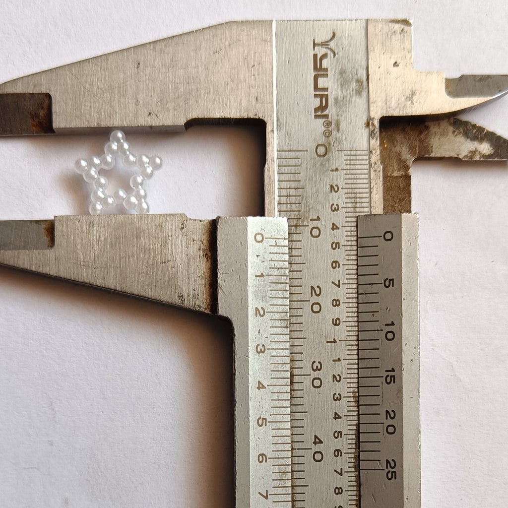 vdeal beads, 1000pcs of 12mm star pearl, star pearl beads