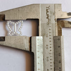 vdeal beads, 650pcs of 14mm buterfly shaped pearl beads, pearl beads, buterfly shaped beads