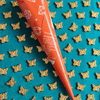 VDEAL BEADS 300pcs of 8mm buterfly shaped stone motif with FABRIC GLUE