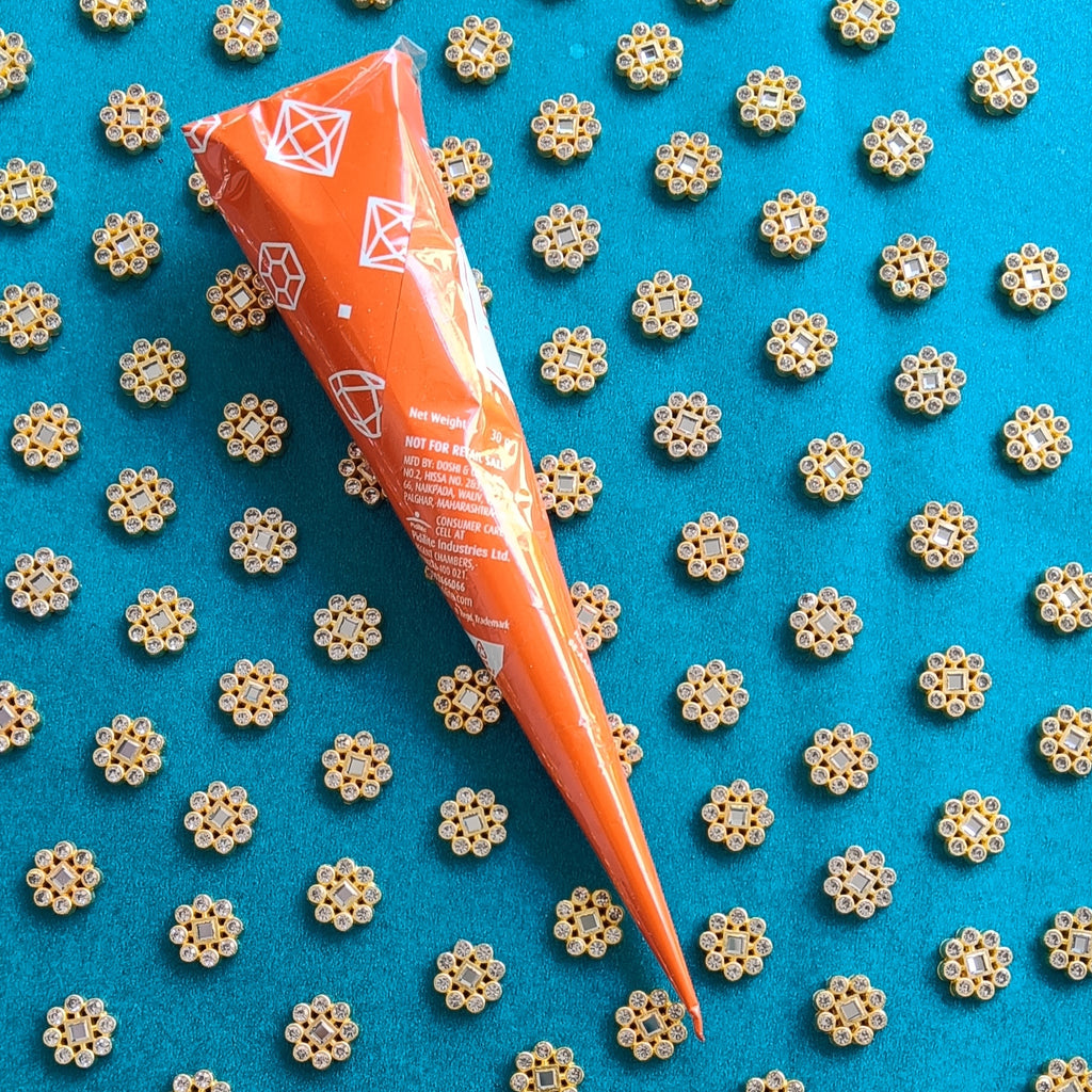 VDEAL BEADS 200pcs of 10mm round golden motifs with fabric glue