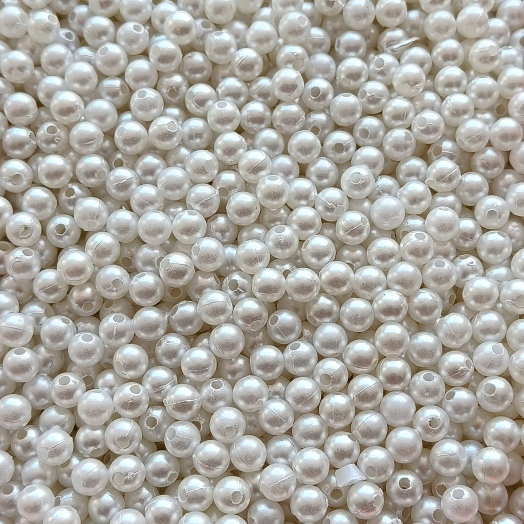 6mm Pearl Beads – Pack of 2400 pcs | VDEAL Craft Supplies