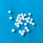 VDEAL BEADS | 6mm Pearl Beads – Pack of 7000 Pcs | White Round Loose Beads for Jewelry Making, Craft & DIY Projects