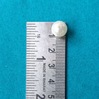 vdeal beads 10mm Pearl Beads – Pack of 500 Pcs | Large White Round Beads for Jewelry, Decoration & DIY