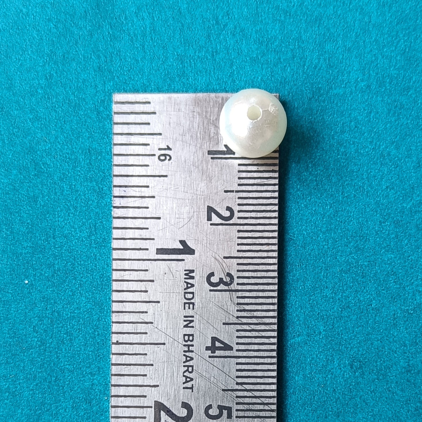 VDEAL ONLINE 10mm Pearl Beads – Pack of 1500 Pcs | Large White Beads for Jewelry, Craft & Wedding Décor