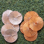 VDEAL gota phool, 100pcs of 65 mm gota phool , silver (50pcs) and golden (50pcs) gota phool,