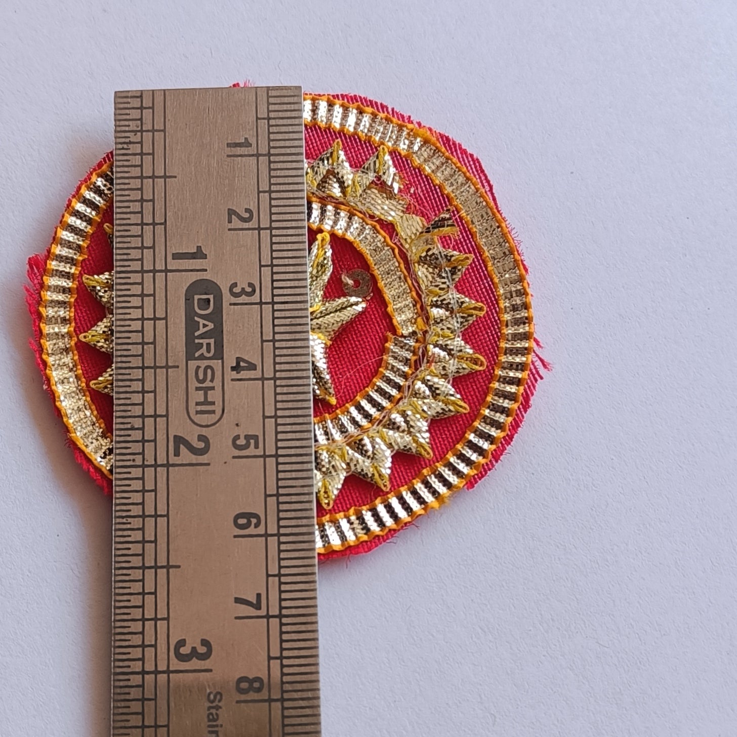 VDEAL patch, 10pcs of gota patch, size:62mm (approx), buti, gota lace buti,