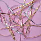 VDEAL LACE gota patti lace 5mm pack of 3 colors 100 + 100 + 100 total = 300 meter