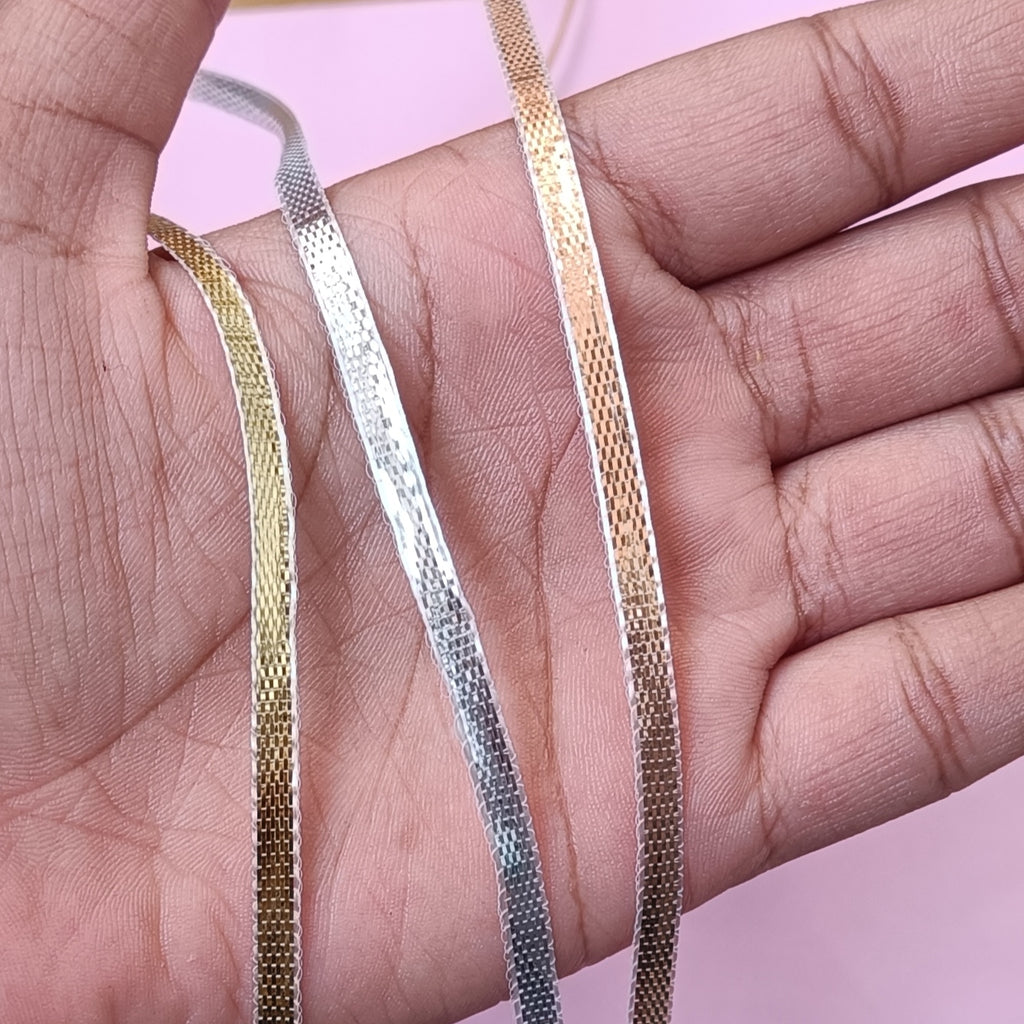 VDEAL LACE gota patti lace 5mm pack of 3 colors 100 + 100 + 100 total = 300 meter