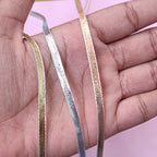 VDEAL LACE gota patti lace 5mm pack of 3 colors 100 + 100 + 100 total = 300 meter