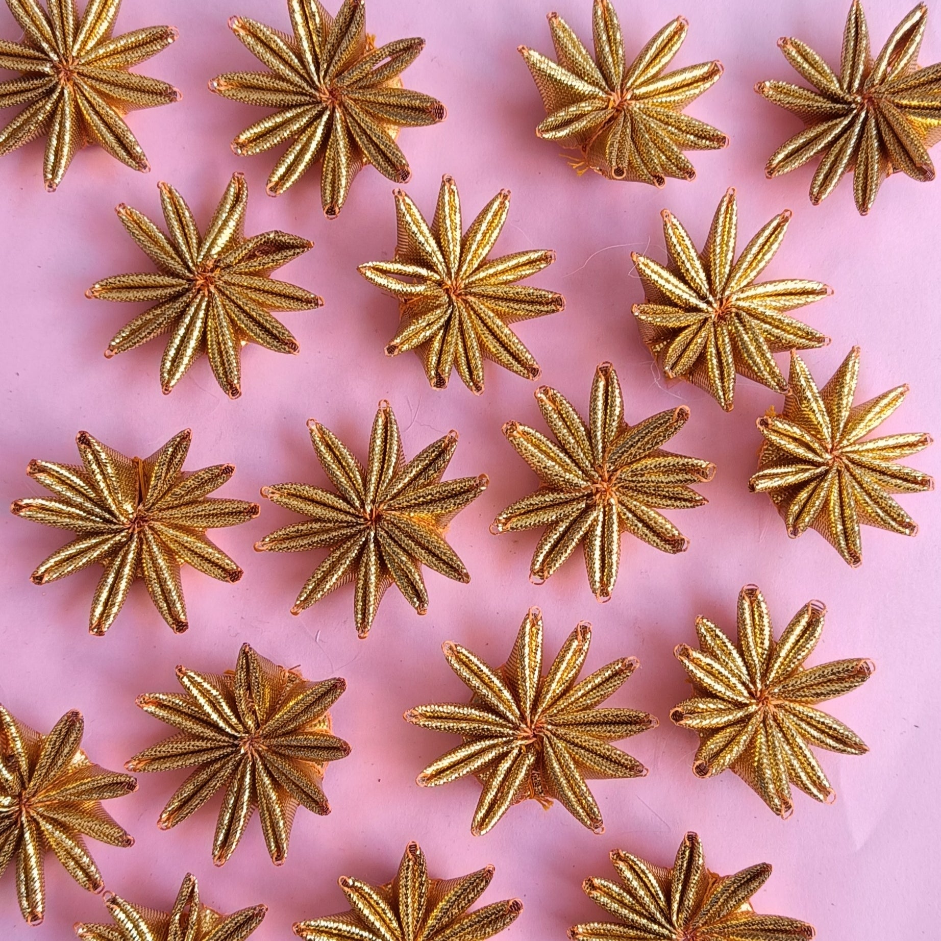 VDEAL LACE GOTA PHOOL 50 PCS Size: 45mm