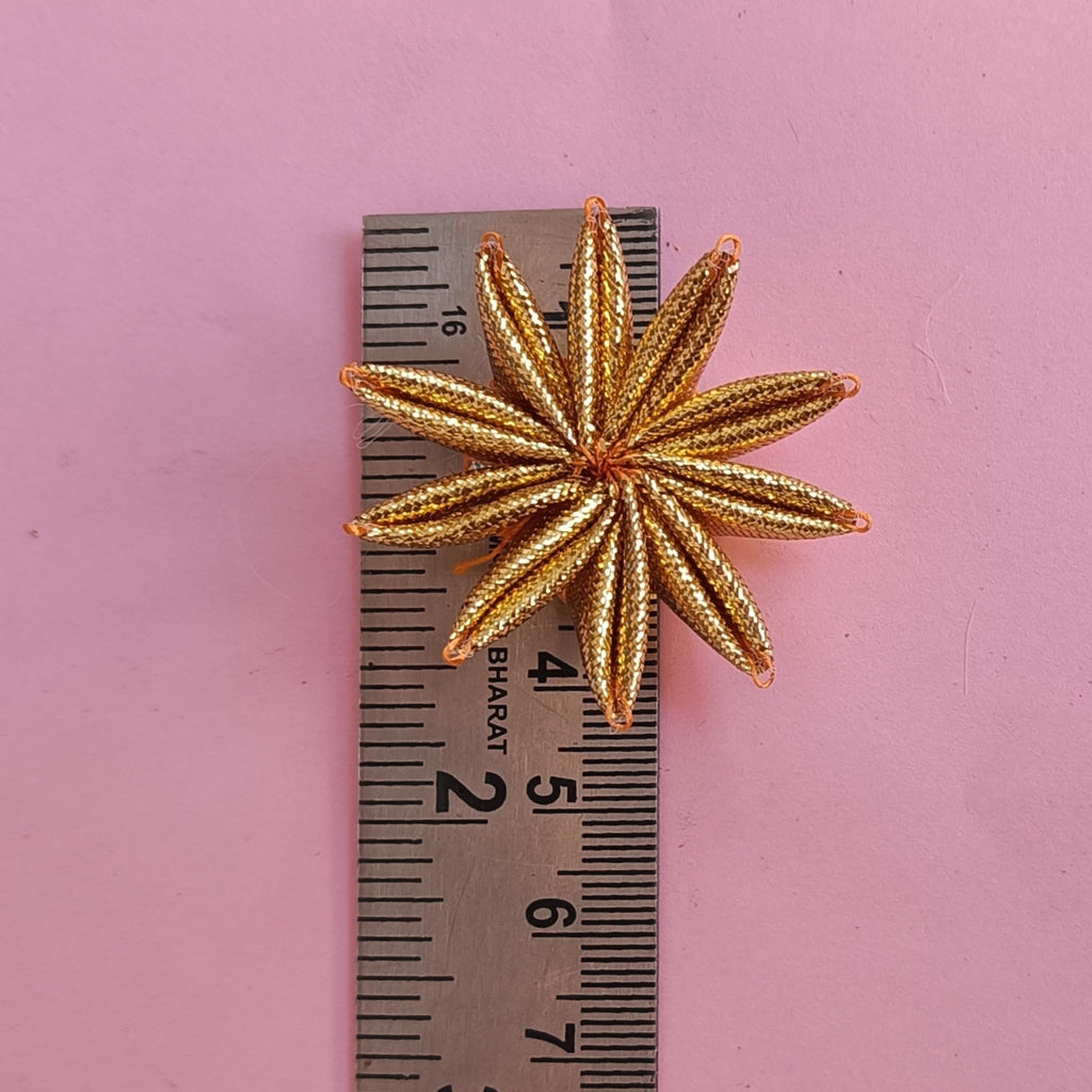 VDEAL LACE GOTA PHOOL 50 PCS Size: 45mm